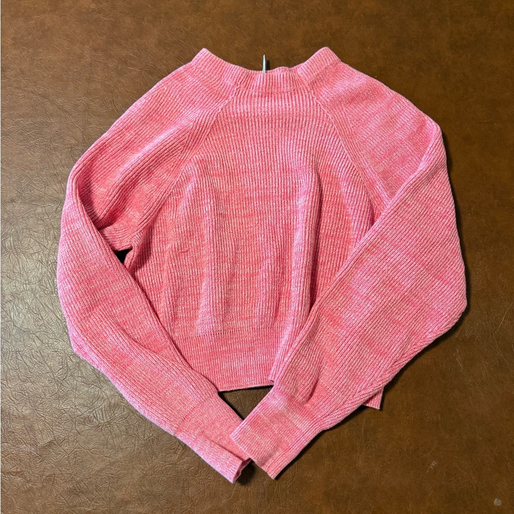 Free People Easy Street Cropped Sweater - Medium